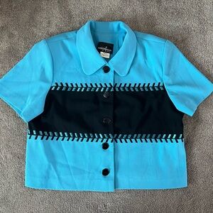 Vintage 90s Positive Attitudes Button Up